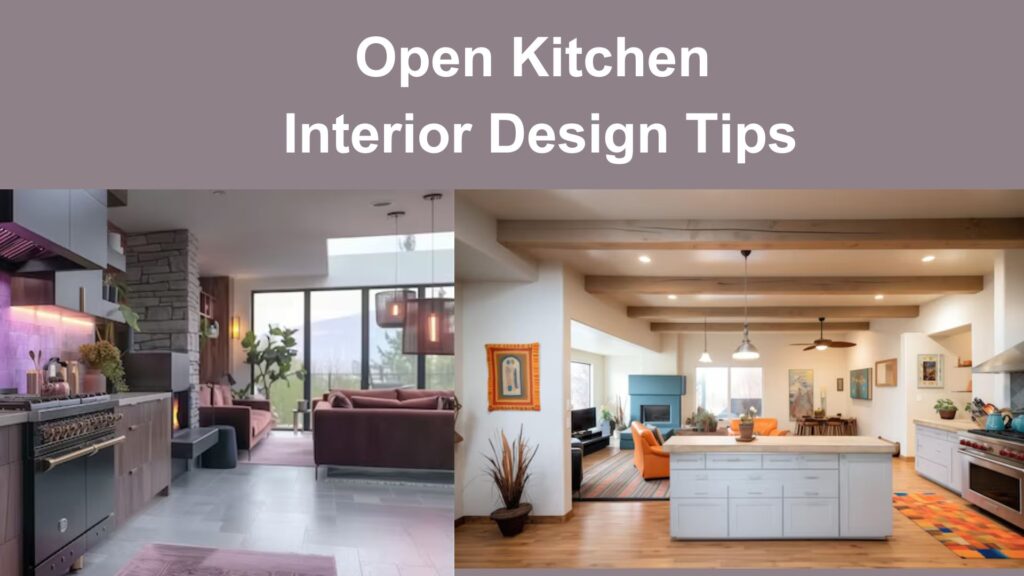 open kitchen interior