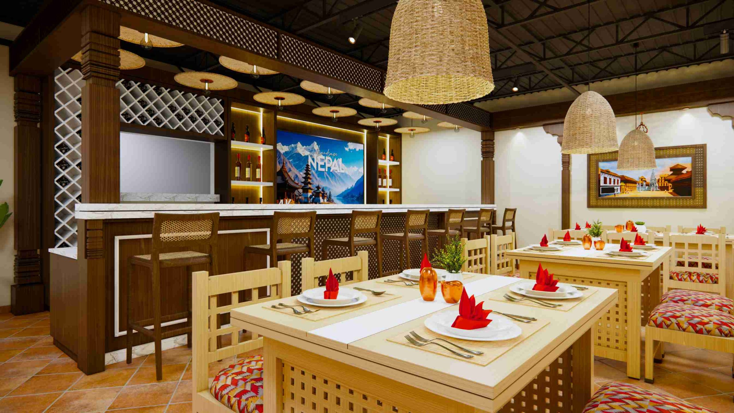 Aromatic Nepal Render