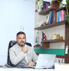 CP Humagai - Founder of Interior Points Nepal