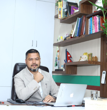 CP Humagai - Founder of Interior Points Nepal