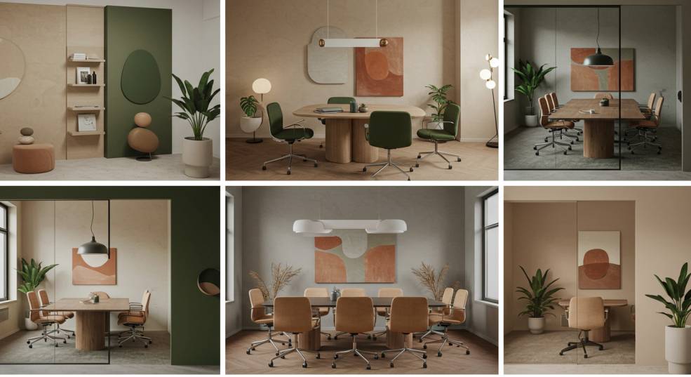Neutral & Earthy Color Palettes